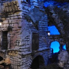 Saverio Amorisco inaugura il suo presepe
