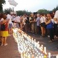 Anche Tommaso Depalma alla fiaccolata per ricordare la giovane Giorgia