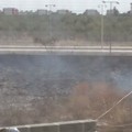 Circolazione ferroviaria sospesa ieri per incendio in prossimità dei binari