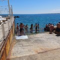 Restaurata e riposizionata la rampa al Porto Vecchio di Giovinazzo