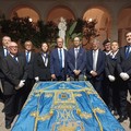 Il Manto della Madonna di Corsignano è di nuovo nell'Istituto San Giuseppe - FOTO
