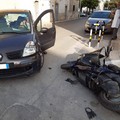 Incidente auto-moto in corso Roma: nessun ferito grave