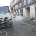 Disinfezione e sanificazione mattutina: LE FOTO