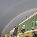 L'arcobaleno di Pasqua che ha fatto impazzire i giovinazzesi