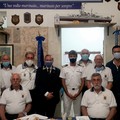 Il comandante della Capitaneria Burlando va a Ravenna. Il saluto al Gruppo Anmi di Giovinazzo