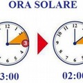 Lancette indietro di un'ora: torna l'ora solare
