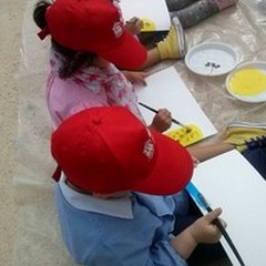 Estemporanea di pittura per gli alunni della "San Tommaso "