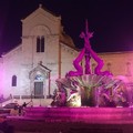 Prevenzione del tumore al seno: la Fontana dei Tritoni illuminata di rosa