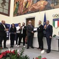 Vincenzo Mundo premiato al Salone d'Onore del Coni
