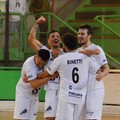 Il Giovinazzo torna alla vittoria. Tripletta Roselli: 7-3 al Bernalda