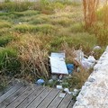 Degrado in località Cala Arena