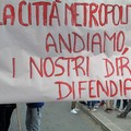 Gli studenti dello "Spinelli " protestano a Bari (FOTO)
