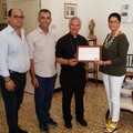 Mons. Cornacchia socio onorario dell'Associazione Imprenditori Molfetta