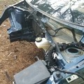 Auto rubata a Giovinazzo trovata cannibalizzata in agro di Andria