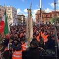 Con i gilet arancioni a Roma anche il gonfalone di Giovinazzo