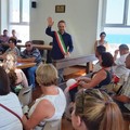 Americani e tedeschi ricevuti dal Sindaco in Aula Consiliare. Poi a spasso per il centro storico