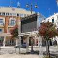 Festa Patronale, installato il Jumbo Screen in piazza