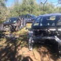Auto rubate, è emergenza: recuperate altre due carcasse cannibalizzate