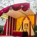 Il giovinazzese Saverio Amorisco allestisce il palco per San Nicola
