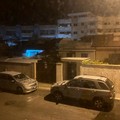 Grandine e nevischio su Giovinazzo