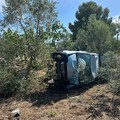 Si ribalta nei campi con l’auto sulla Giovinazzo-Terlizzi: in ospedale