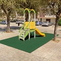 Nuova area giochi in piazzetta Kennedy