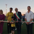 Il restyling del campo sportivo  "De Pergola ": inaugurata la nuova pista di atletica
