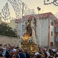 Ieri sera la processione della Madonna del Carmine: FOTO e VIDEO