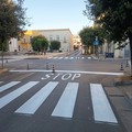 Uscita scuole, rifacimento della segnaletica orizzontale a Giovinazzo