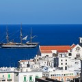 Passaggio nave  "Amerigo Vespucci ": la cartolina di Dino Mottola ed il fotoracconto di Giuseppe Palmiotto