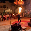Ieri la Notte degli artisti di strada a Giovinazzo (FOTO)
