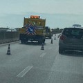 Incidente sulla SS16 in direzione Bari all'altezza di Cola Olidda