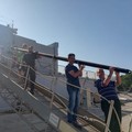 L'asta di bandiera per la nuova Villa Comunale donata da Nave Granatiere