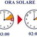Lancette indietro: torna l'ora solare