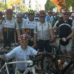 Grande partecipazione per la prima  "Granfondo Nibali "