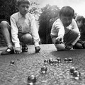 Giochi d'altri tempi presso l'area mercatale