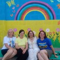 Inaugurato il murales  "Costruiamo ponti di pace "
