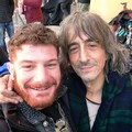 Fabio Scaravilli tra gli attori de "Il grande spirito " proiettato stasera a Levante