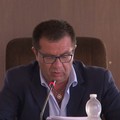 Il Presidente Arbore dà il benvenuto a Mons. Cornacchia