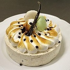 Semifreddo all'italiana alla vaniglia con gocce di cioccolato fondente