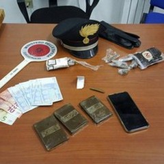 Droga e proiettili, blitz dei Carabinieri: preso un 20enne