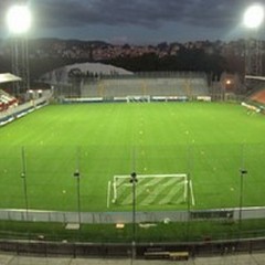 A La Spezia con i calciatori del Bari