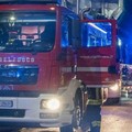 Misterioso incendio a Levante: le fiamme distruggono un escavatore