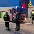 In fiamme la villa dell'ex comandante della Polizia Locale di Giovinazzo