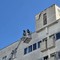Si stacca intonaco dagli edifici Arca a Giovinazzo: intervento dei Vigili del Fuoco