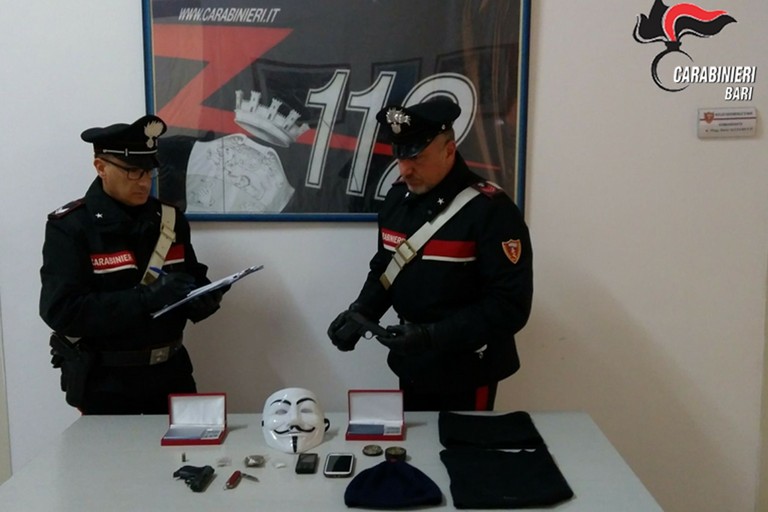 Il sequestro dei Carabinieri