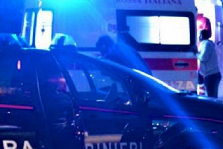 L'intervento dei Carabinieri