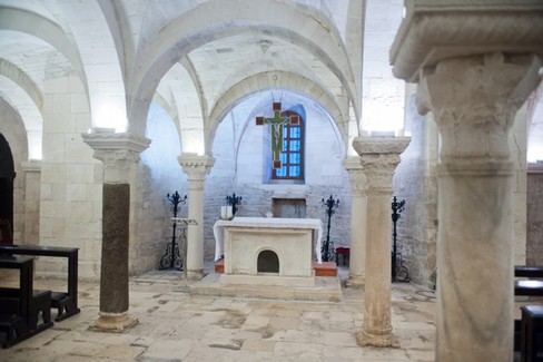 La cripta della Concattedrale