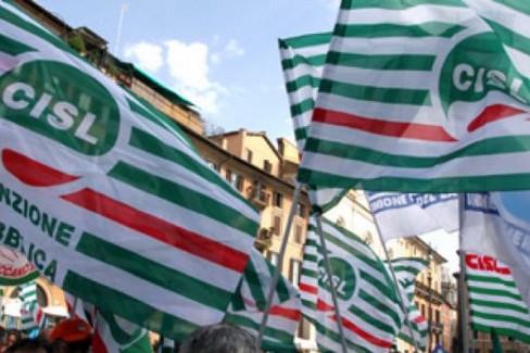 Bandiere della CISL