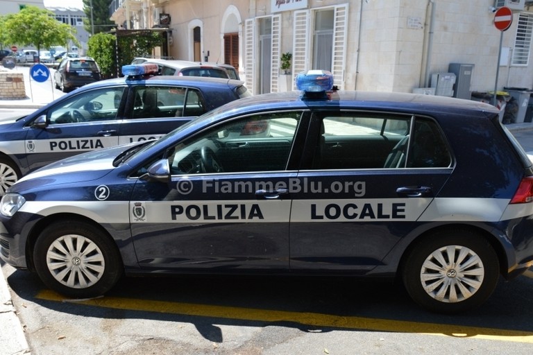 La Polizia Locale. <span>Foto FiammeBlu.org</span>